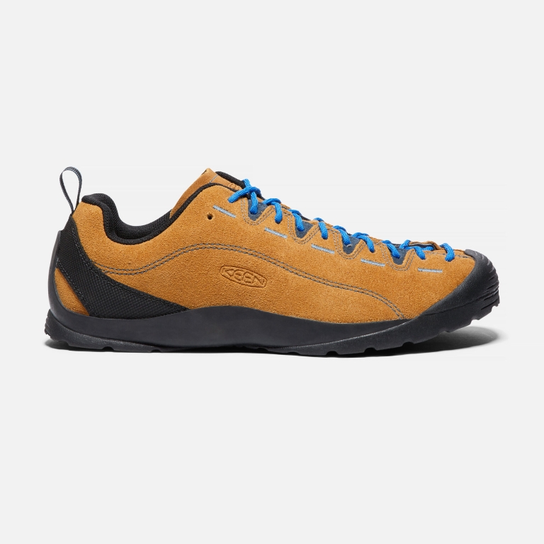 Keen Jasper Shoes - Men's Brown Blue Footwear